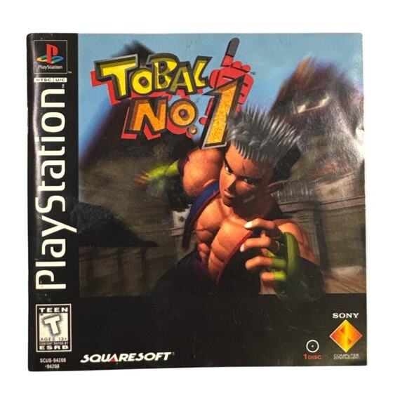 Tobal NO. 1 w/Final Fantasy VII Demo Disc (PlayStation 1) CIB - Picture 7 of 8